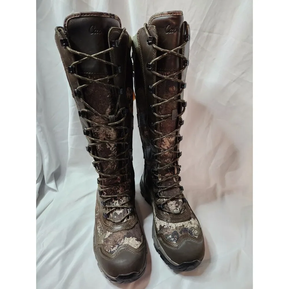 Cabela’s Treadfast GTX Snake Boots Men’s 9 Wide Waterproof GORE‑TEX